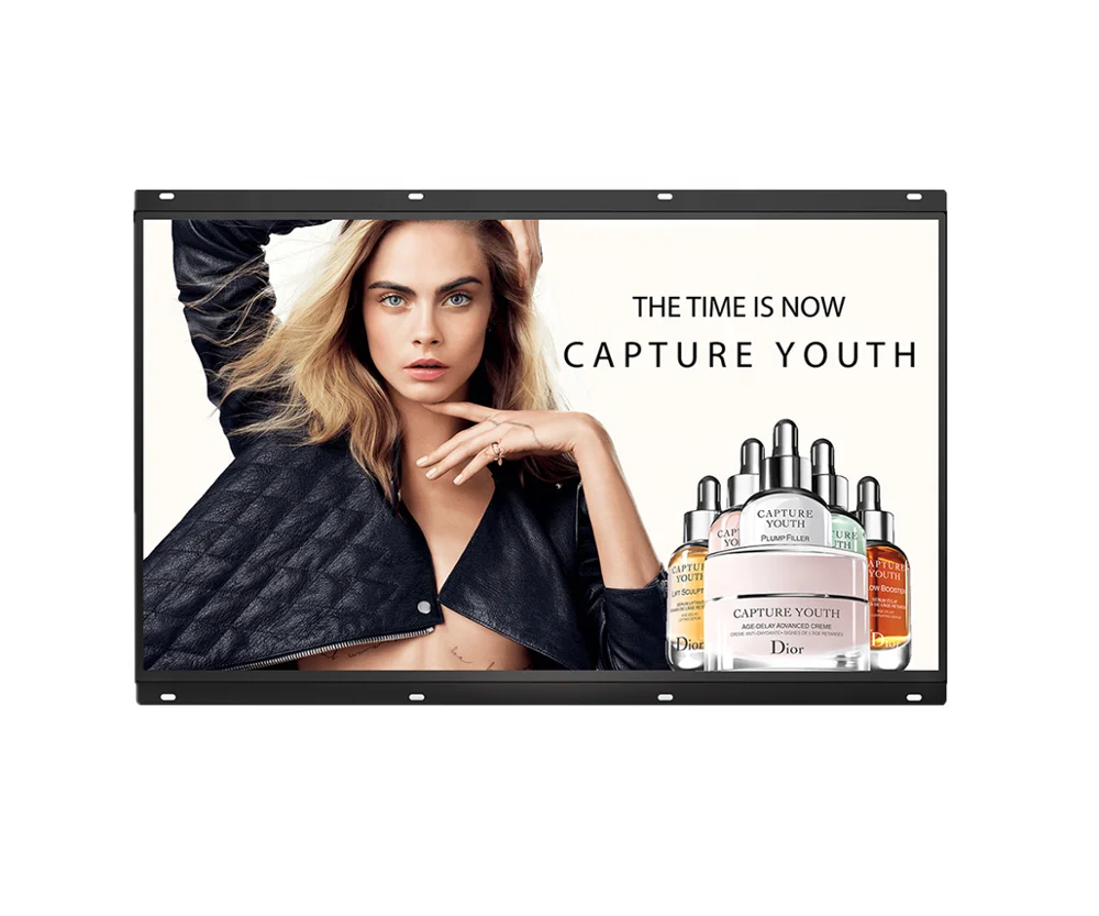 LCD android open frame display 10 inch android tablet wifi advertising display