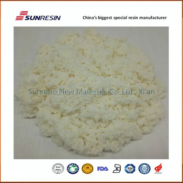 Anion resin for Decolorization of Sugar Solutions equal to Purolite A860