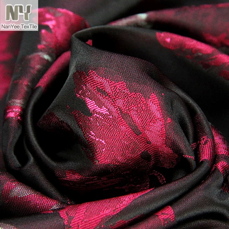 Nanyee Textile EU Market Low Minimum Fashion Jacquard Fabric For DRESS