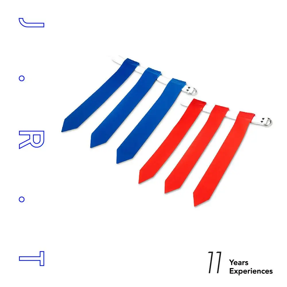 American Football Indoor Outdoor Training Set Custom Flag Football Set Quality Guarantee One Size Fits All Flag Football Set