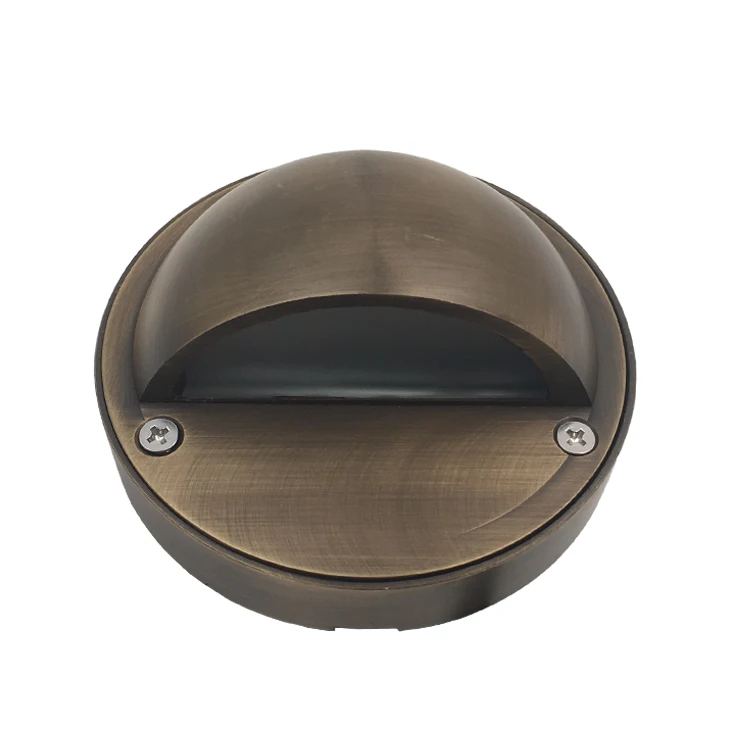 Bronze fancy wall sconces IP65 step light 2.3w low voltage garden lamps