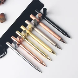 Custom Logo Copper material Metal pen office school stationery Gift Luxury Brass pen hotel ballpoint pens