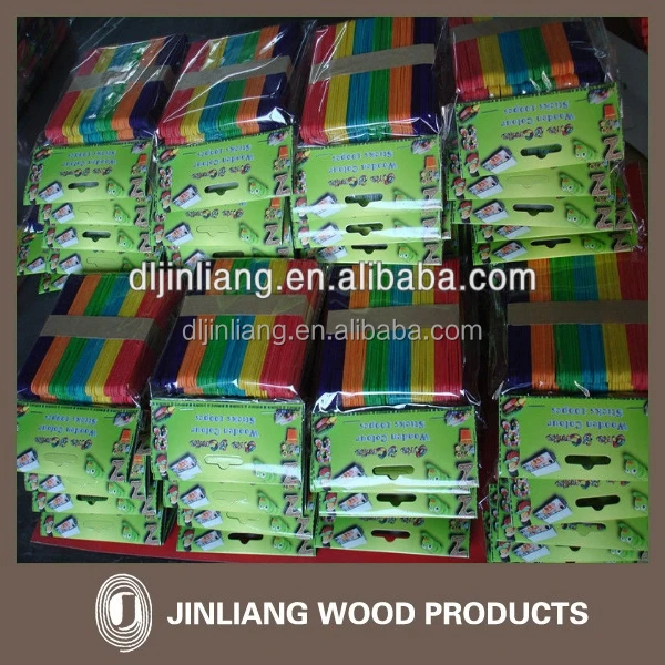 Hot Sale Long Flat Wooden Craft Sticks