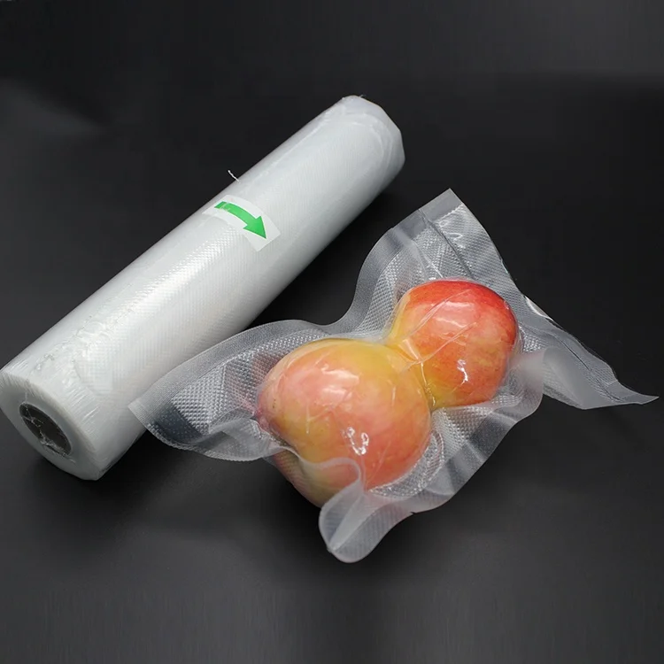 
Household Food Grade Heat Seal Embossing Preservation Vacuum Sealer Rolls 
