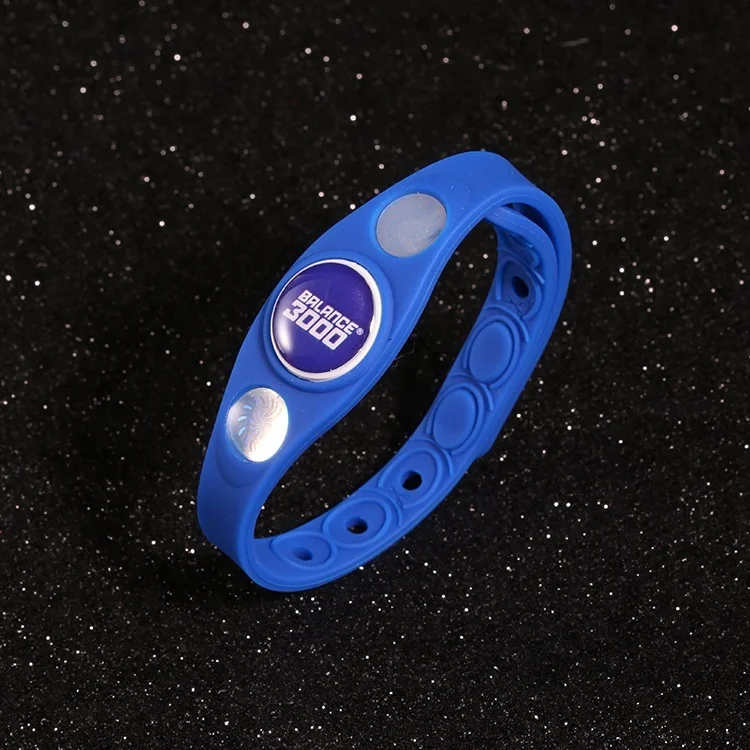Factory CHEAP Negative Ion bracelet,balance 3000 hologram power bands therapy silicone adjustable energy wristband