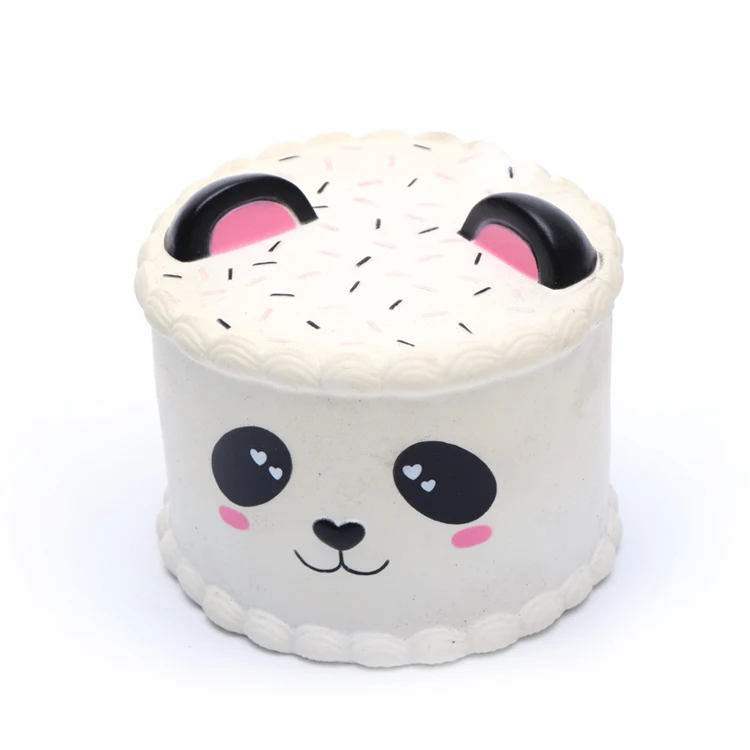 OEM пользовательские оптовая продажа 2019 панда squishy emoji торт игрушка