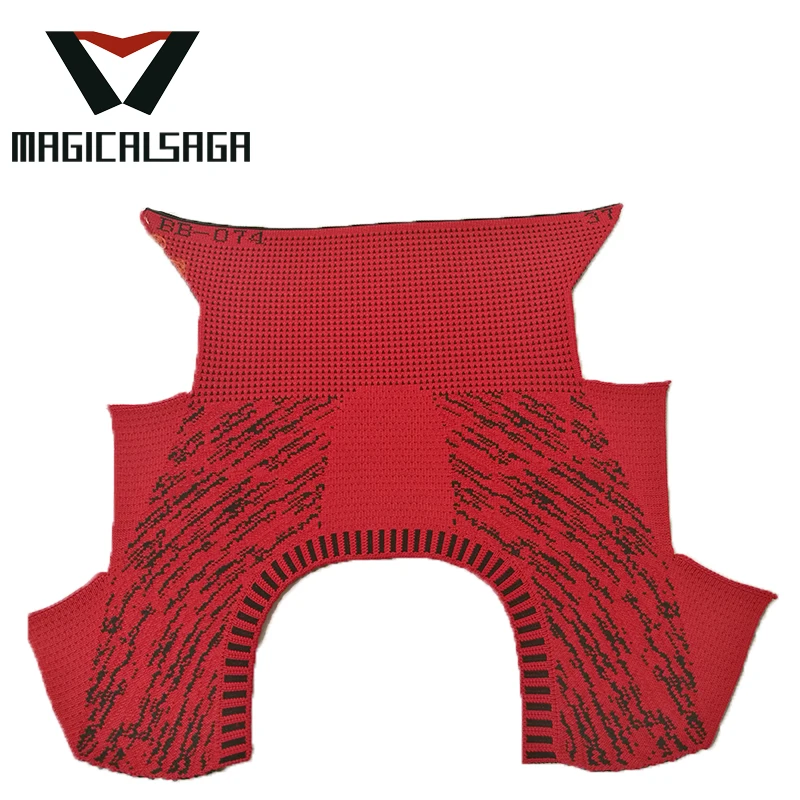 2017 Newest brand design lady shoes knitted upper shoe women flat sole slip on women shoe upper