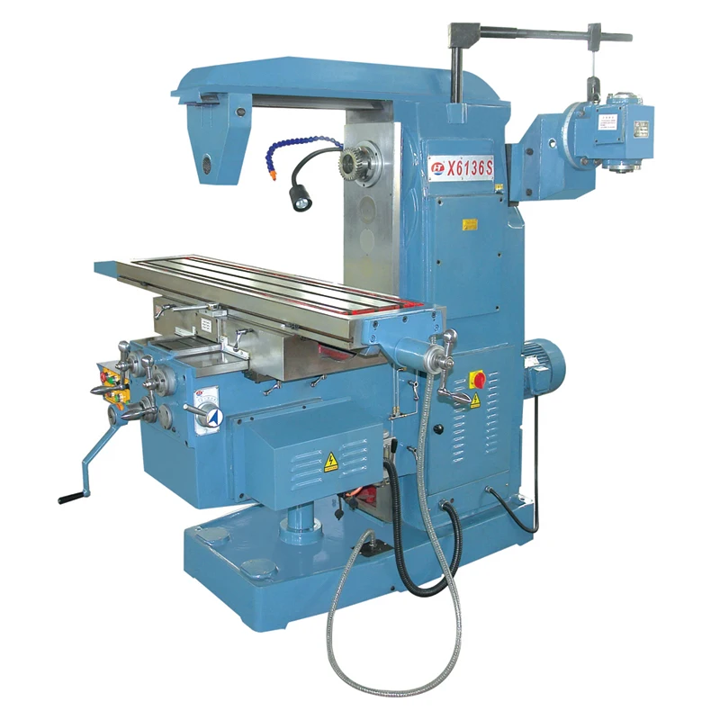 X6336WA SIECC Vertical and Horizontal Turret Milling Machine with DRO