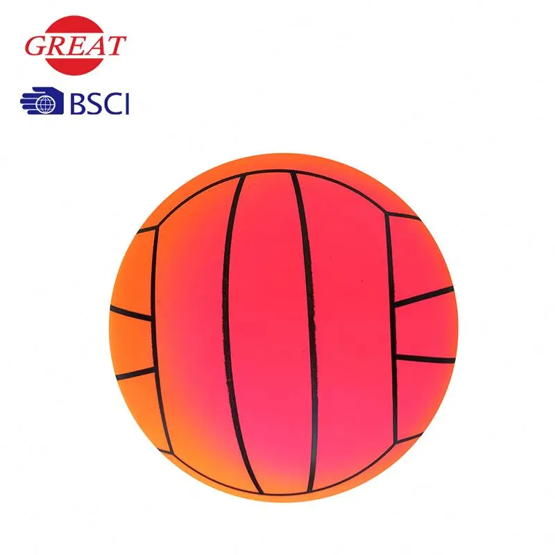 Wholesale 8.5 inch rainbow basketball sports ball