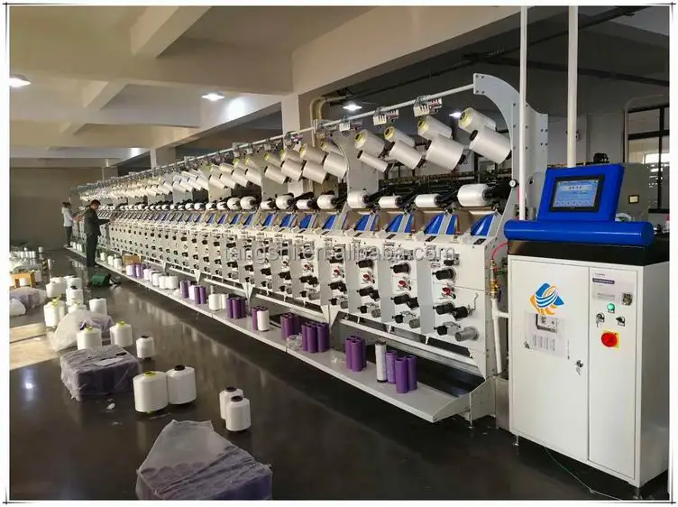 Newest design air covering machine for spandex covering