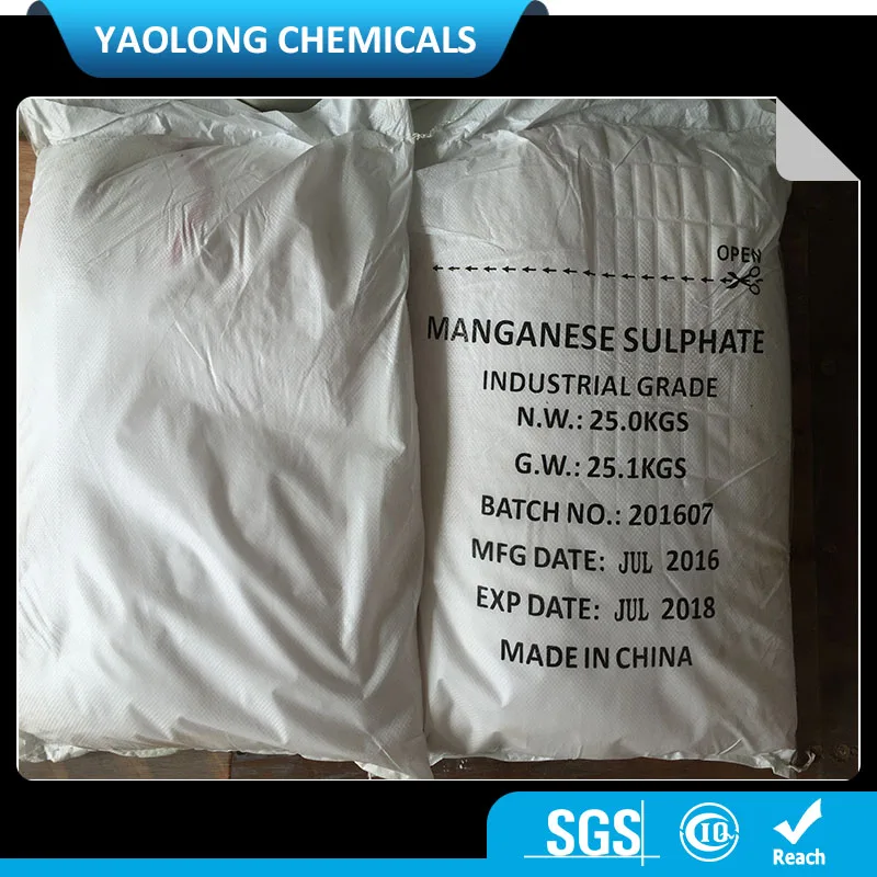 Pink Powder MnSO4 H2O manganese chrome tanning agent basic chromium sulphate 7785-87-7