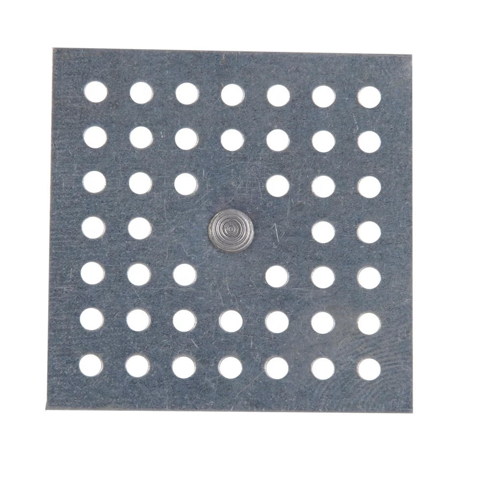 Industry System Self Adhesive Perforated Base Insulation Pins
