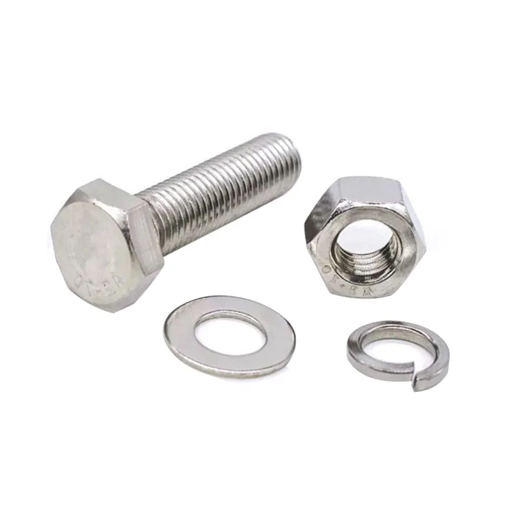 Hex/Hexagon Head Bolt/Bolts Zinc Plated Galvanized Carbon Steel Grade 8.8 10.9 12.9 DIN933 M12 M16