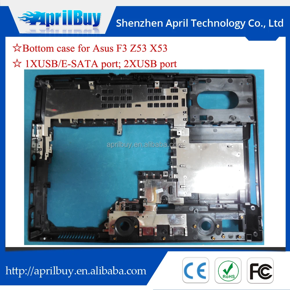 Нижний корпус для ноутбука ASUS F3 Z53 X53
