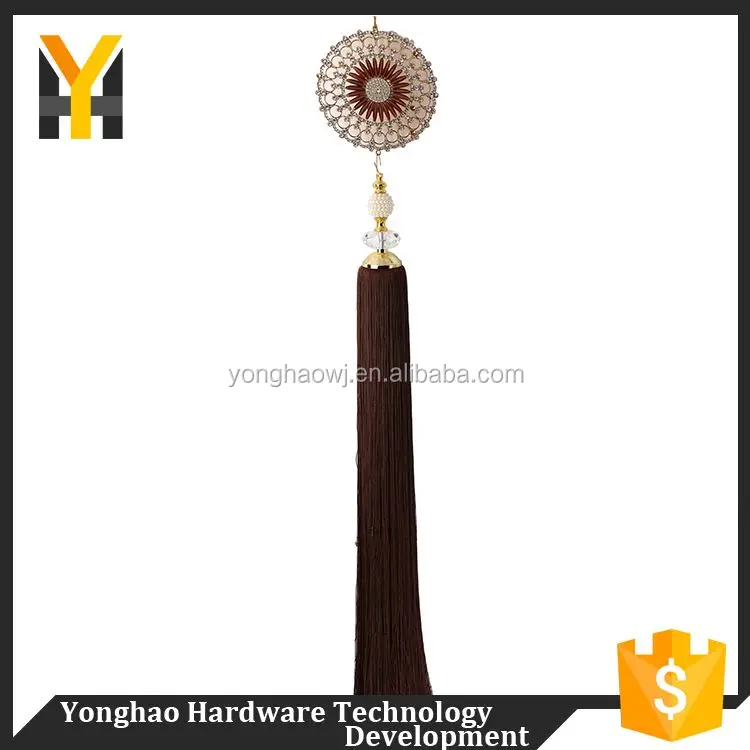 Elegant style personalized tassels antique trimmings fringe curtain tassel