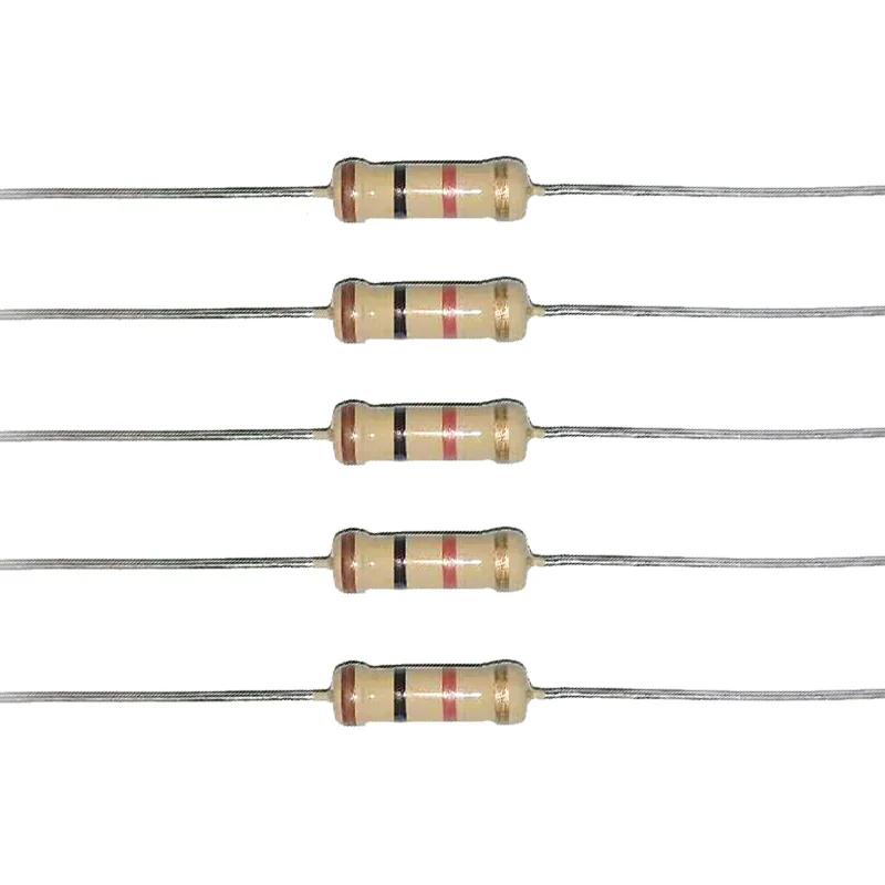 resistor color code 33m ohm carbon film resistor