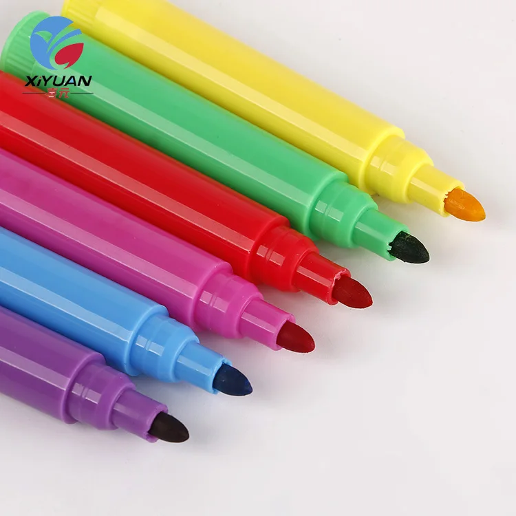 Top sale environmental colored safety ink big permanent textile fabric marker pen