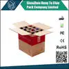 
Cardboard box 3-Layer B-Flute Flexo wine bottle carton box with separator 