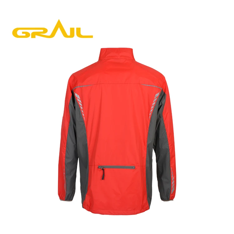 Custom logo Design Mens Cycling Windbreaker Bicycle Waterproof Rain Jacket Clothing
