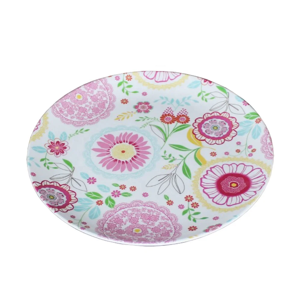 Домашние товары, популярные продажи, наборы посуды с индивидуальным принтом, меламиновые тарелки, посуда