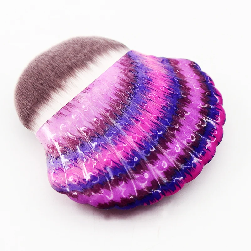 
Shell Shape Colorful Manufacturer Cosmetic Custom Makeup Brush 