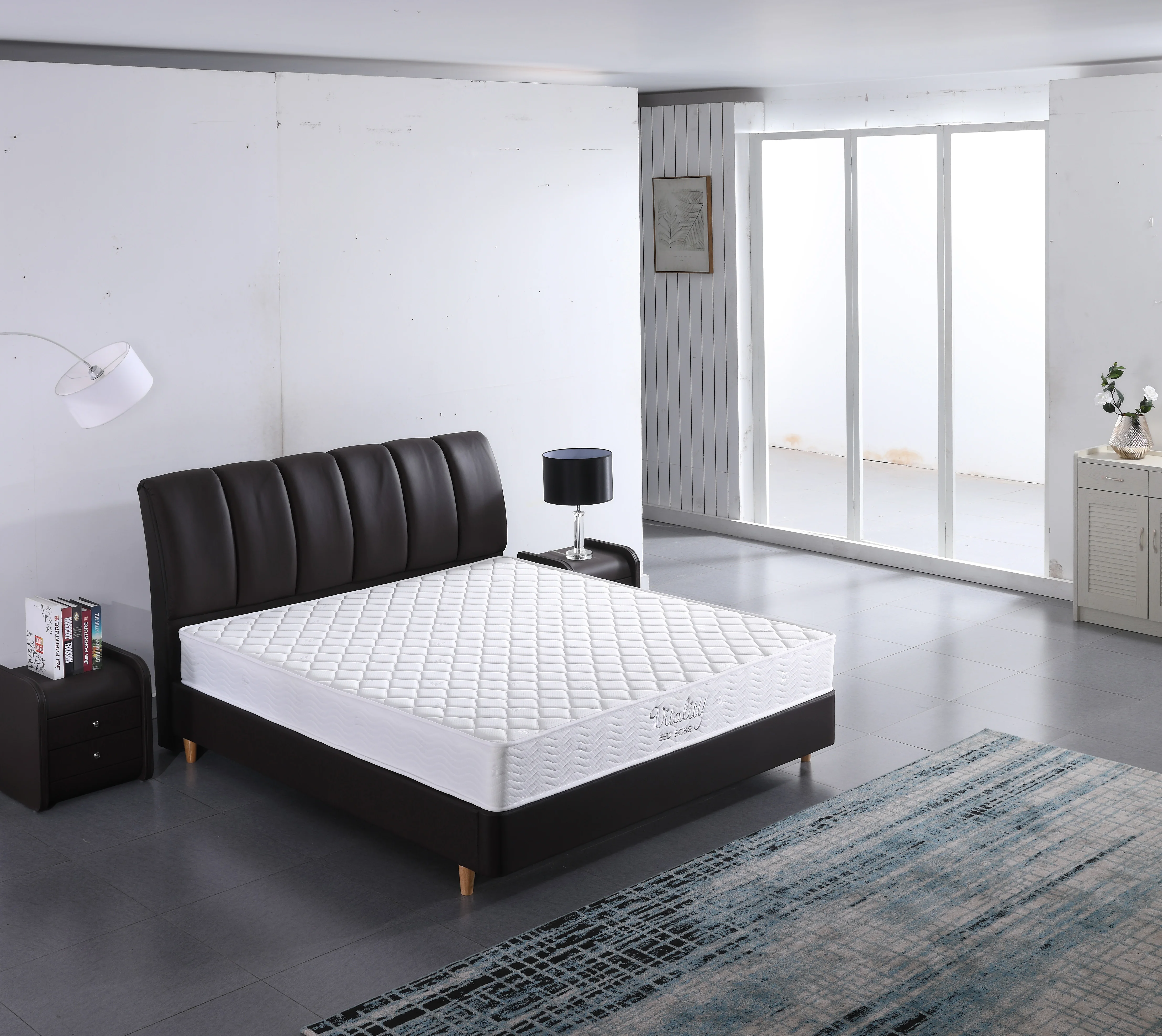 
Cheaper Price Coconut Knitted Fabric Spring Single Mattress 