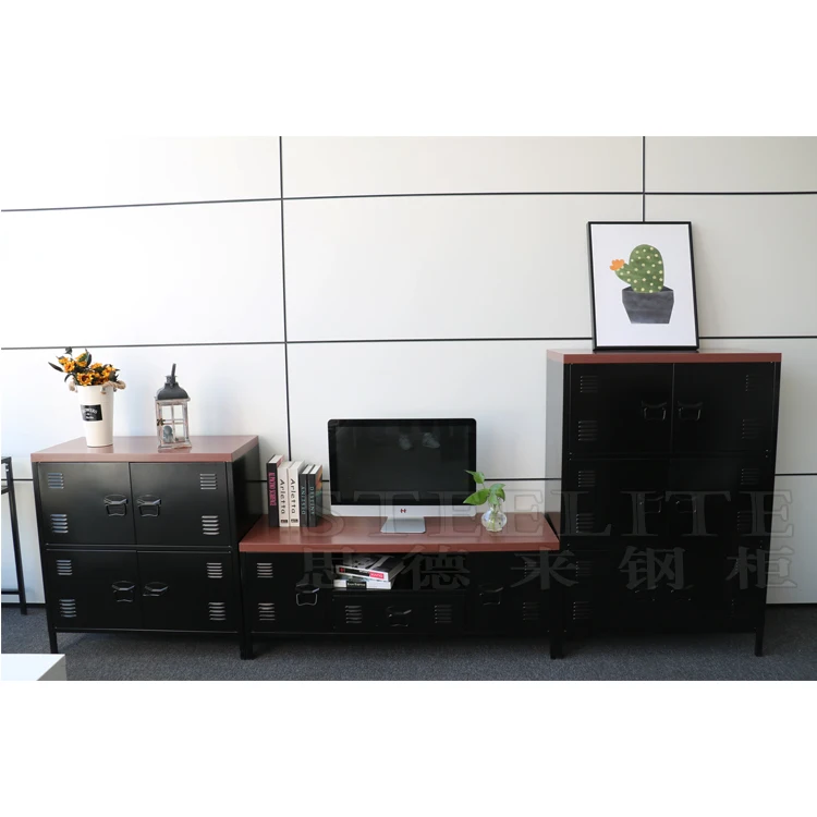 China manufacturer long TV stand table modern led TV stand furniture design with price