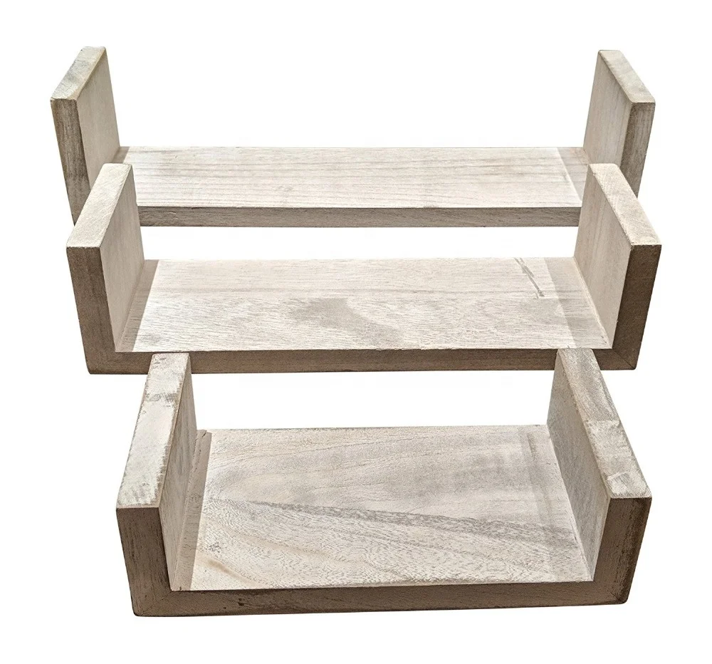 
New Arrival 3 Set Floating U Shelves Home Decor Floating Shelf 