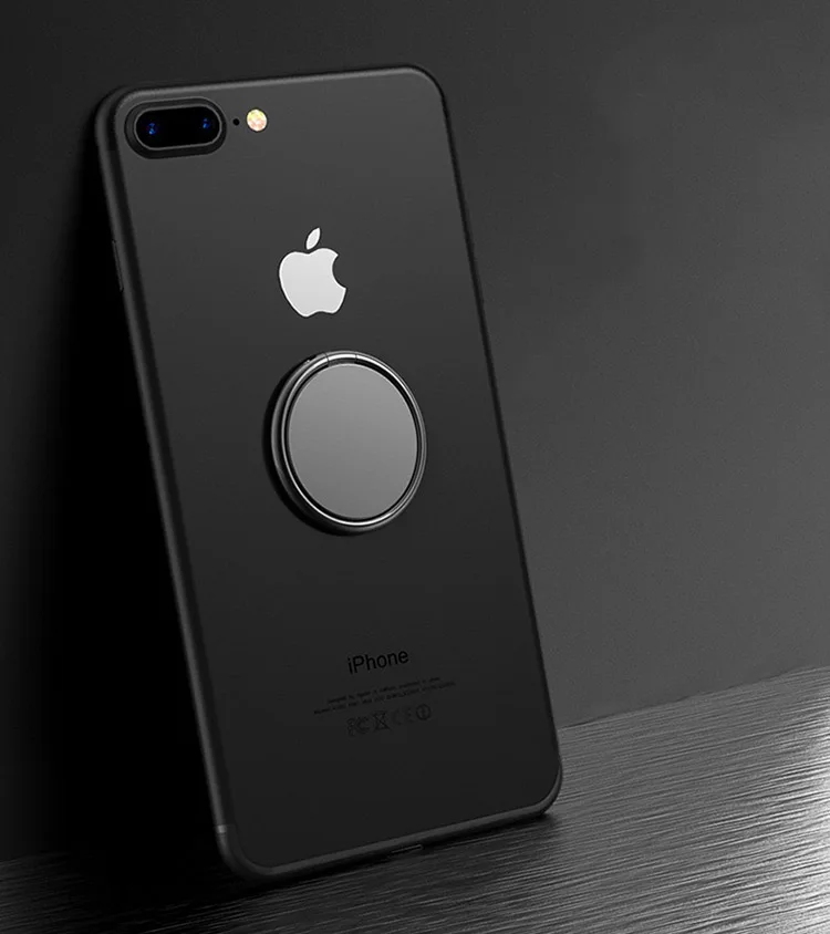 Custom Logo Ultra Thin Portable Mobile Phone Holder Cellphone Ring Holder, Metal Phone Stand Holder Ring