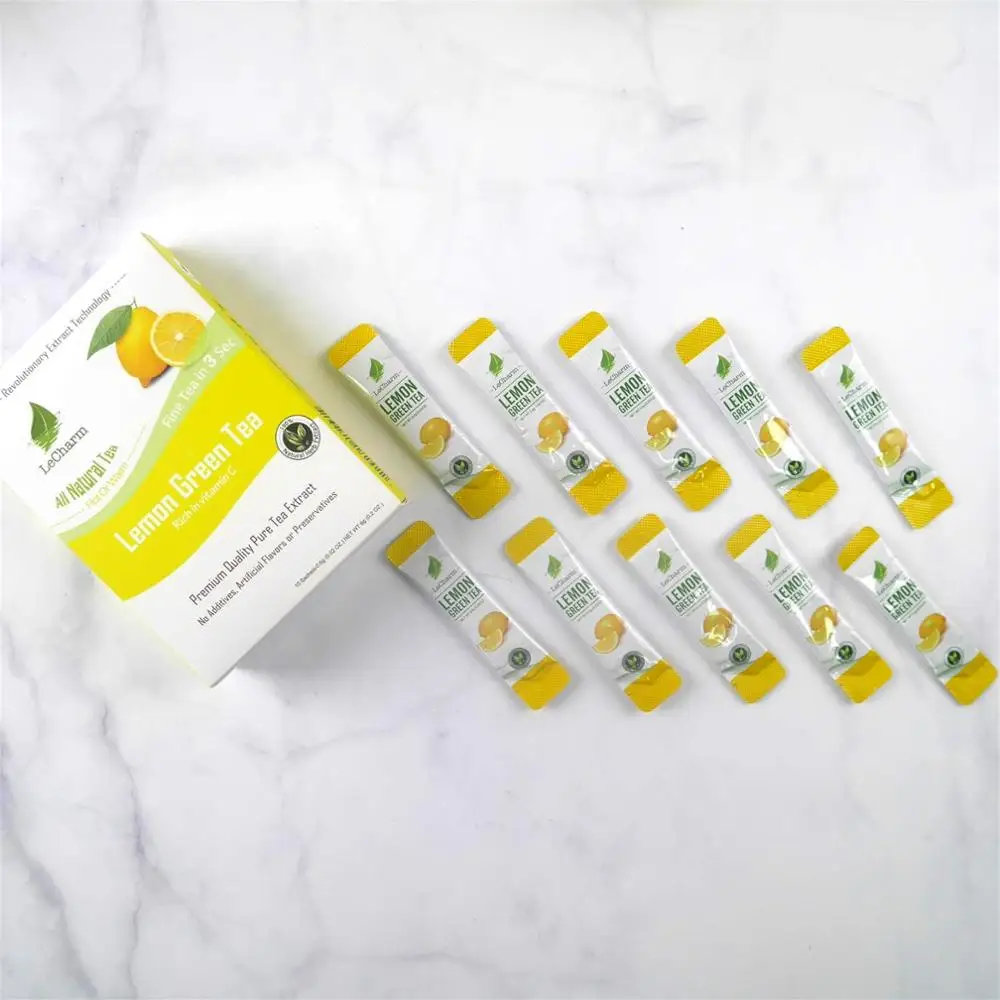 
Plant Extraction Lemon Slimming Green Tea Fruit Lemon Tea 