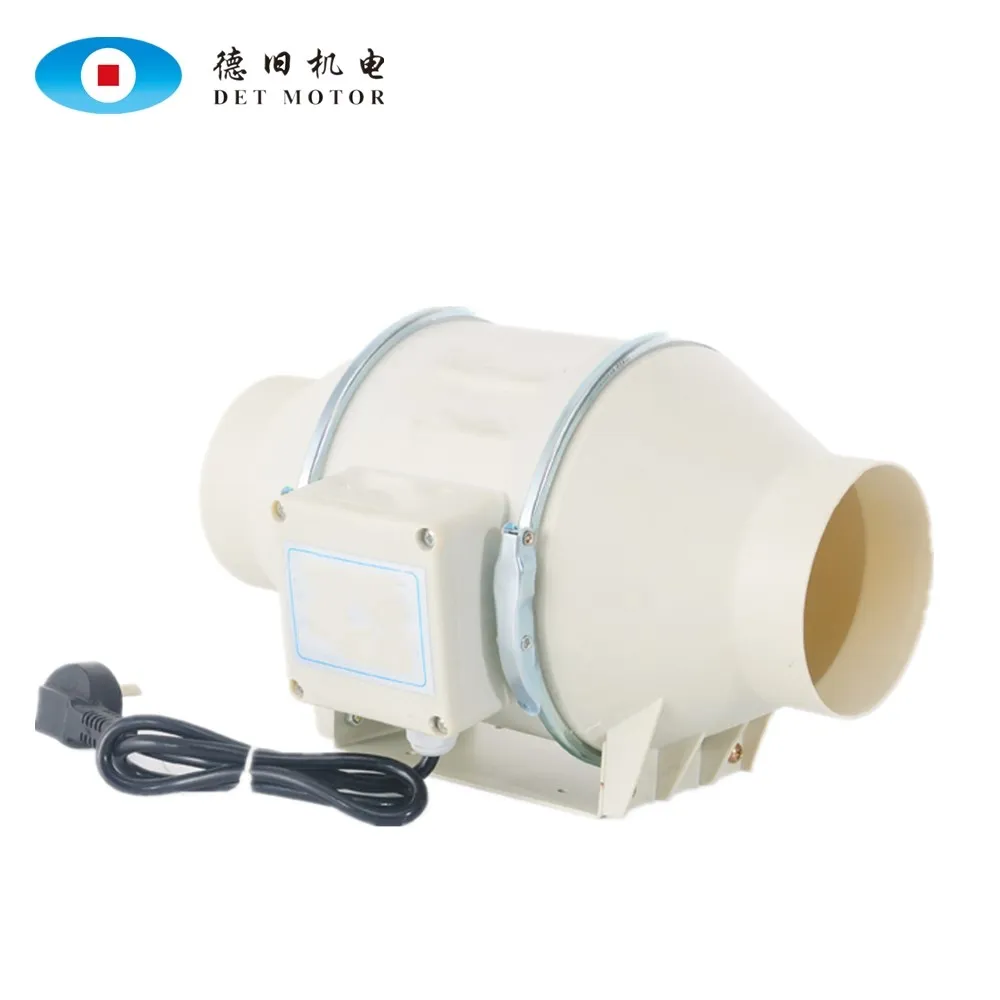 HVAC System Axial Ventilation Exhaust Plastic Small 100mm AC Silent 4 inch Electric 220v in line duct fan