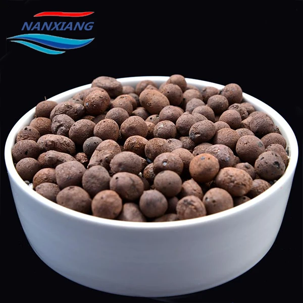 Expanded clay ceramic ball garden balls Hydroponic Pebbles Pellets