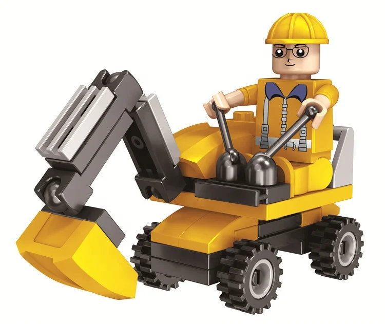 plastic cute mini building block hot toys figure one piece