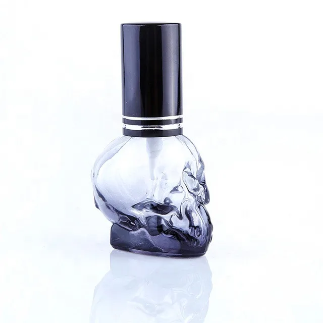 Design large size Glass Skullcandy dropper bottle