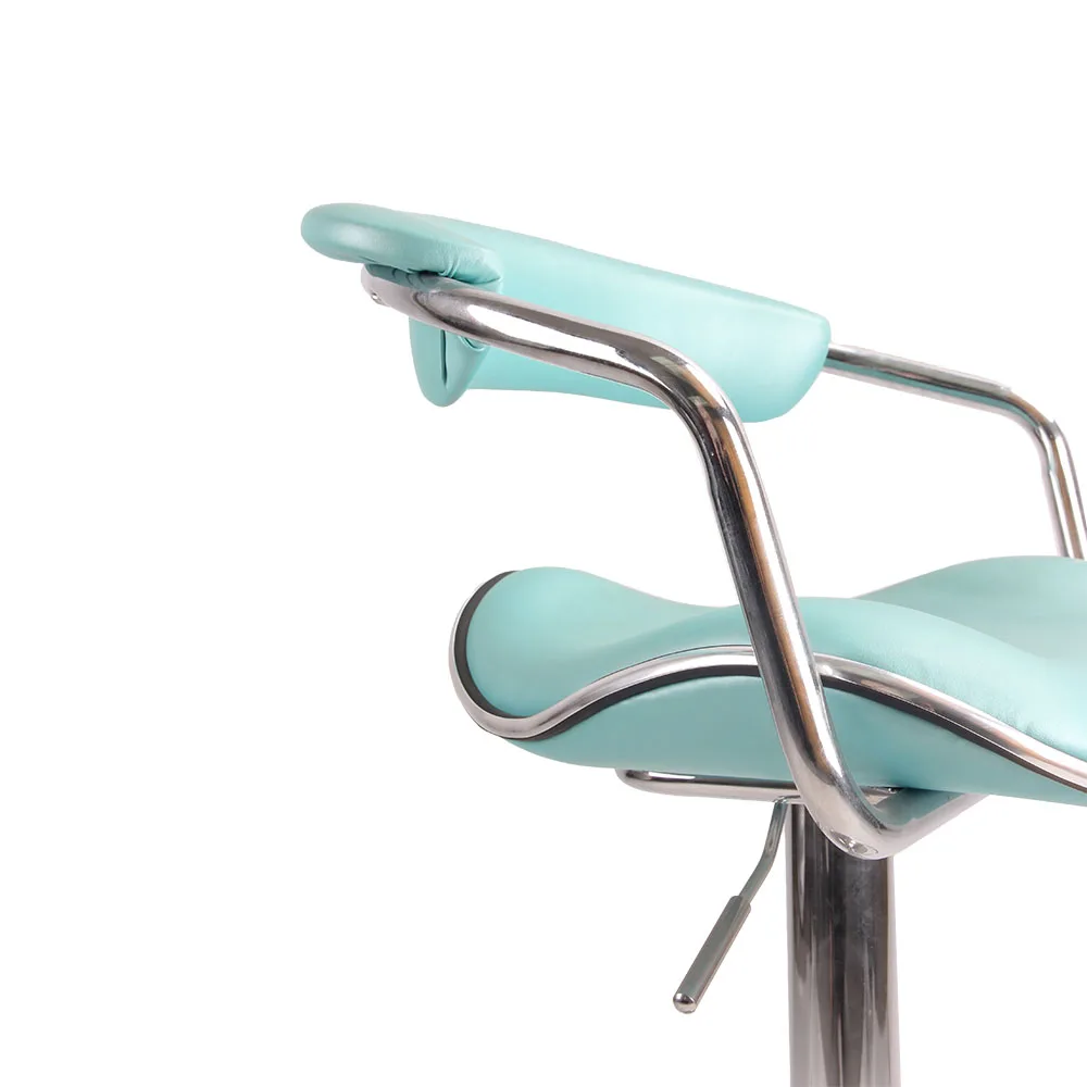 
Wholesale Italian Design Adjustable Modern Leather Bar Chair with Back 