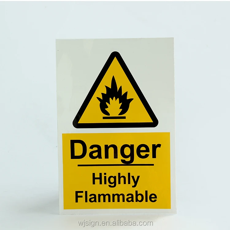 High Quality Safety Reflective Warning Caution Custom Triangle Road Work Plastic Signs