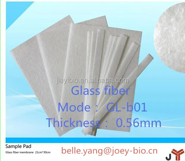 
Gold Colloidal Conjugate Pad for lateral rapid test (Glass fiber membrane) 