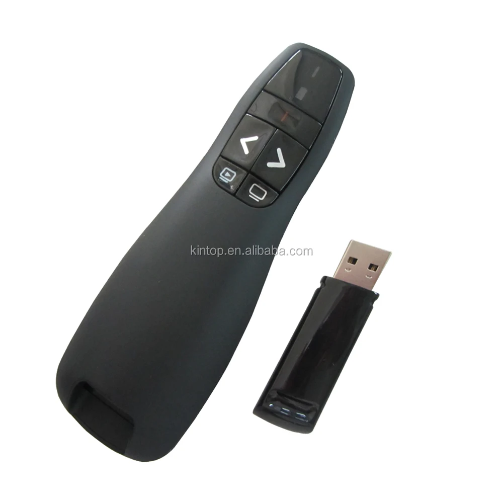 2.4G Multimedia USB Presentation Remote Control Wireless Presenter with Red Laser Pointers Pen