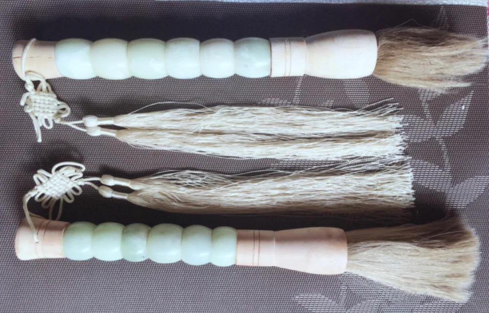 chinese calligraphy brush decorative chinese brushes jade chinese brush