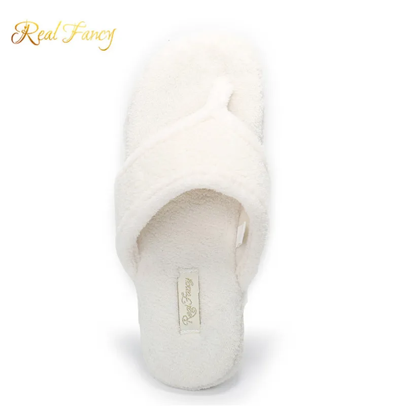 Terry Cloth Upper Custom Ladies Open Toe Fashion Indoor Slippers for Women Ladies