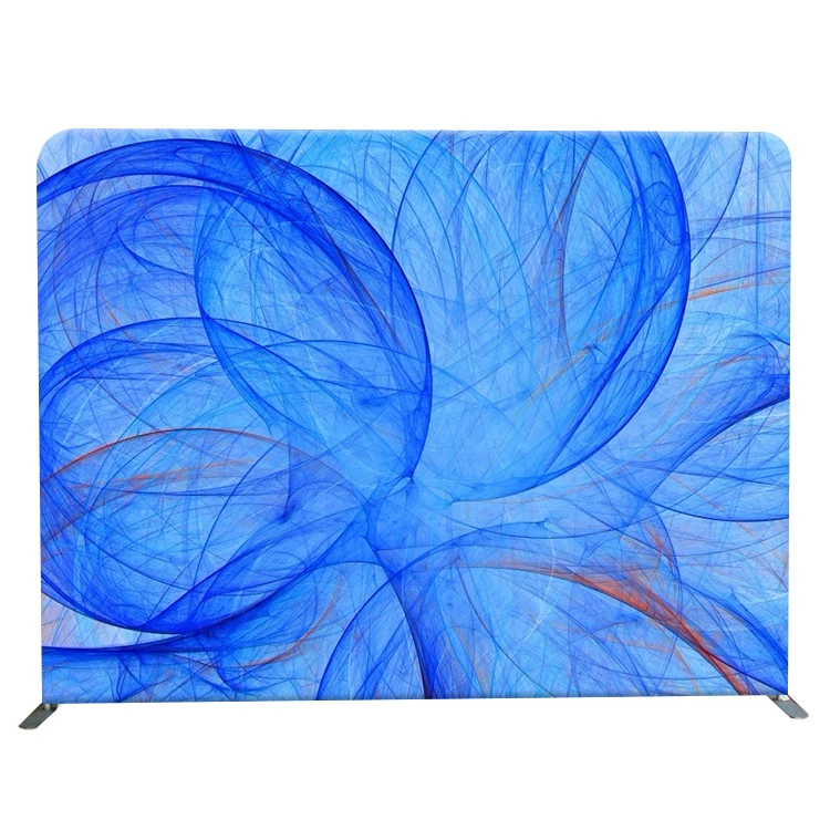 trade show studio backdrop tension fabric wall tv backdrop design