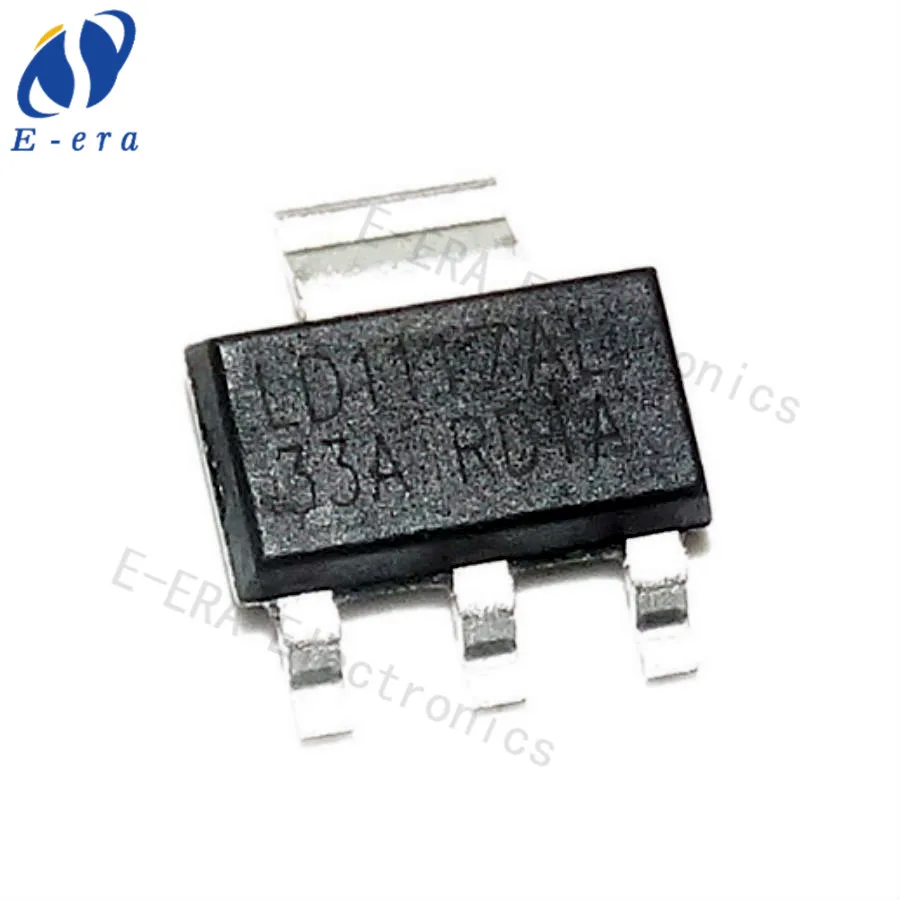 Voltage regulator ic LD1117AL-33-AA3-A-R SOT-223
