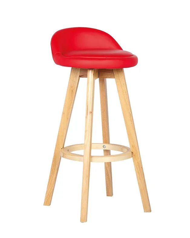 Кофейни стулья и столы деревянный барный стул Кофейни кожаные стулья