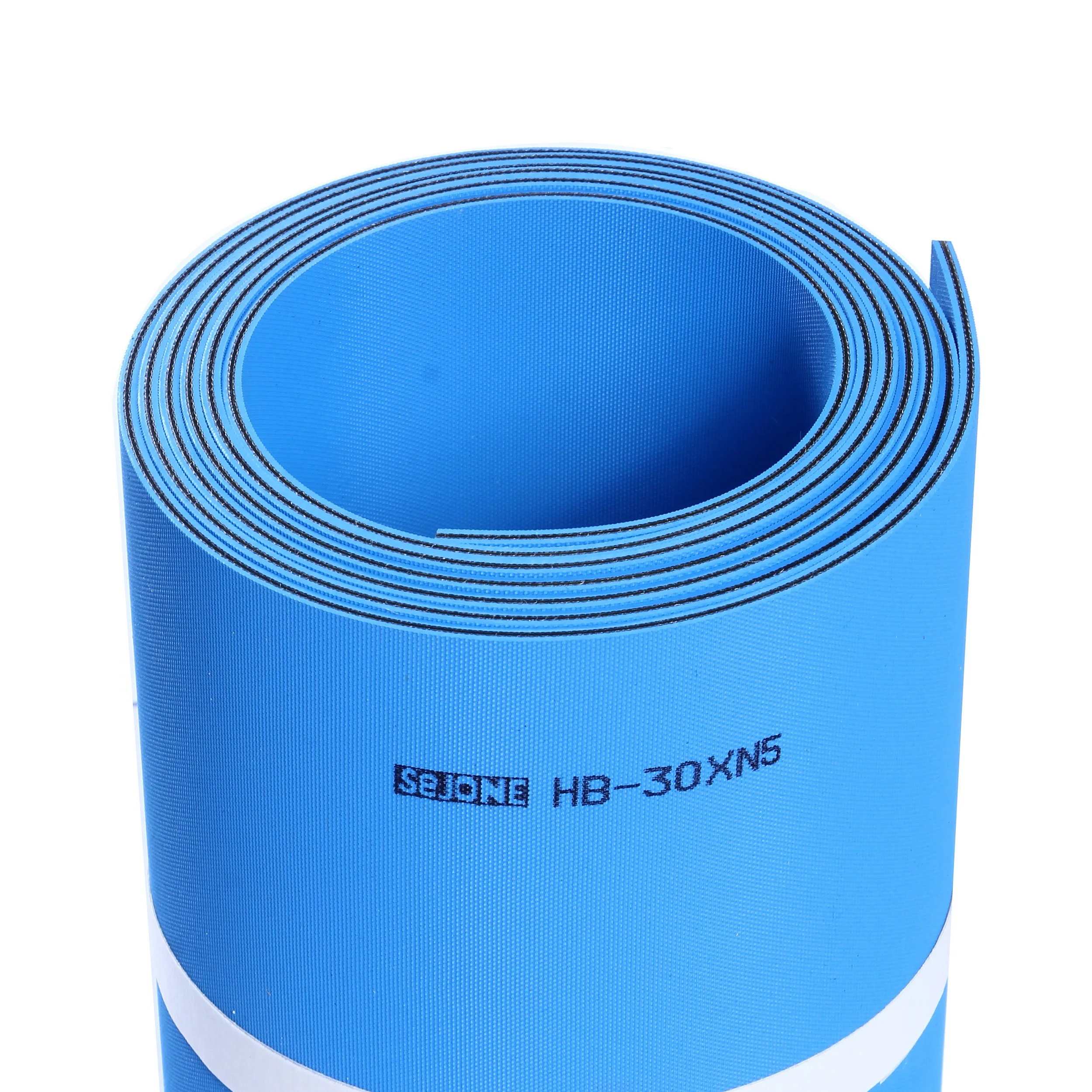 3.0mm thickness blue folder gluer belt used in folder gluer machine