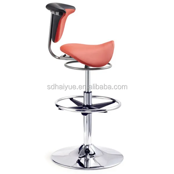 New Design Doctor Chair Crown Seating Dental Medical Saddle Style Dentist Stool HY1037-1