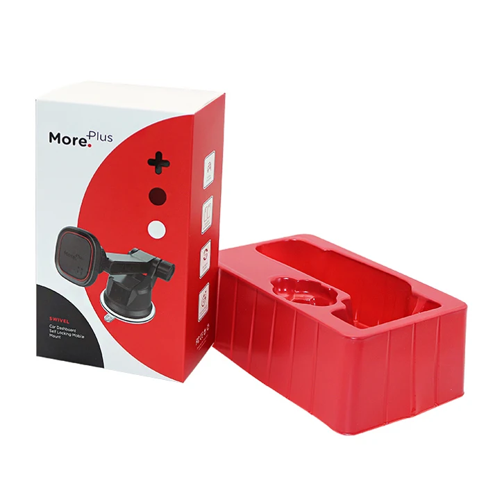 OEM high quality red print paper drawer box for mobile accesories phone case packaging paper box custom logo manufacturer