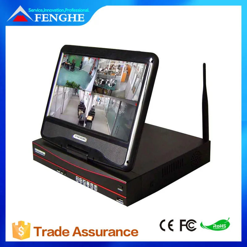 
Fenghe 4ch 10 inch monitor wireless camera system 
