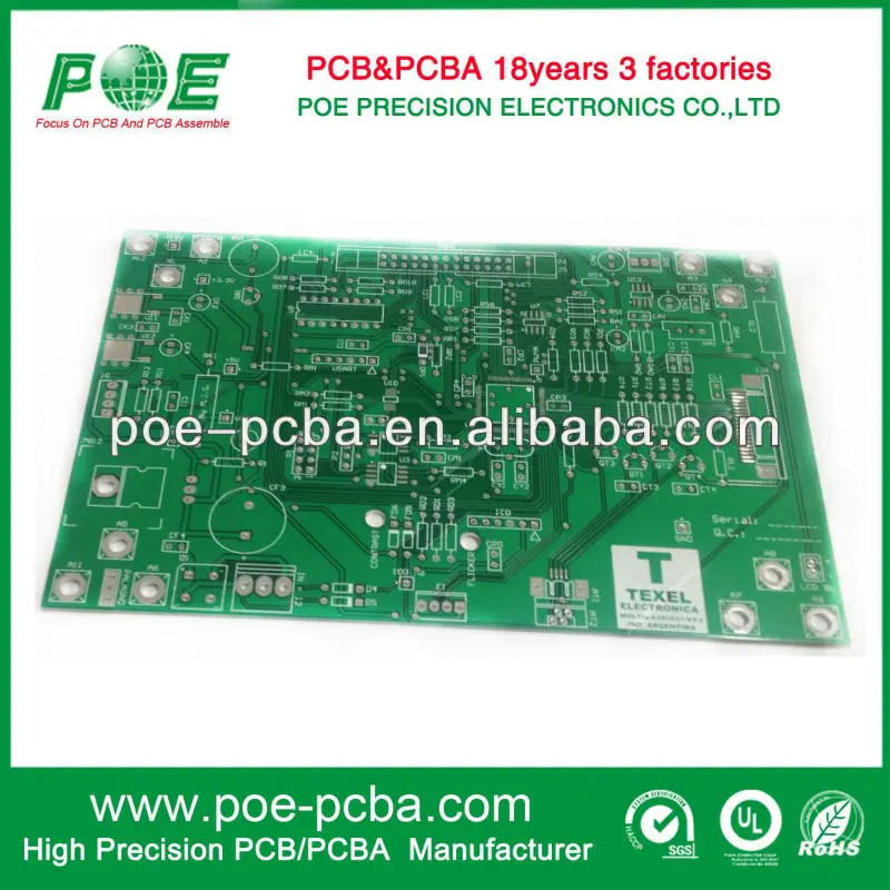 китай fr4 2 слой hasl ксп плат производителя