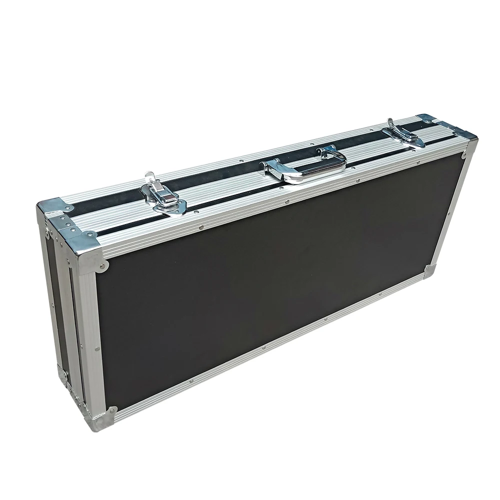 OEM Гуанчжоу под заказ Высокое качество черный прямоугольный алюминиевый футляр для диджея дешевый инструментов