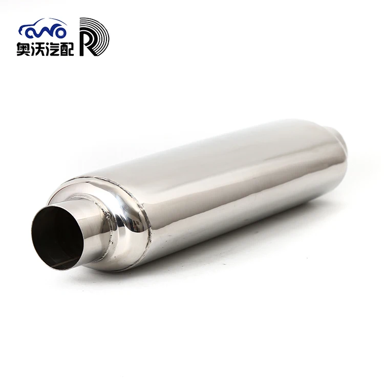
Wholesale custom high performance 201/304 stainless steel 63mm auto car exhaust muffler 